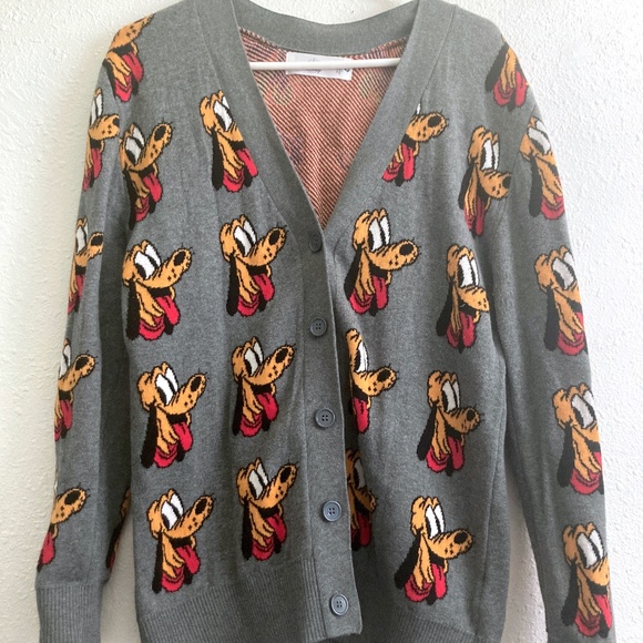Disney Pluto Cardigan Sweater 